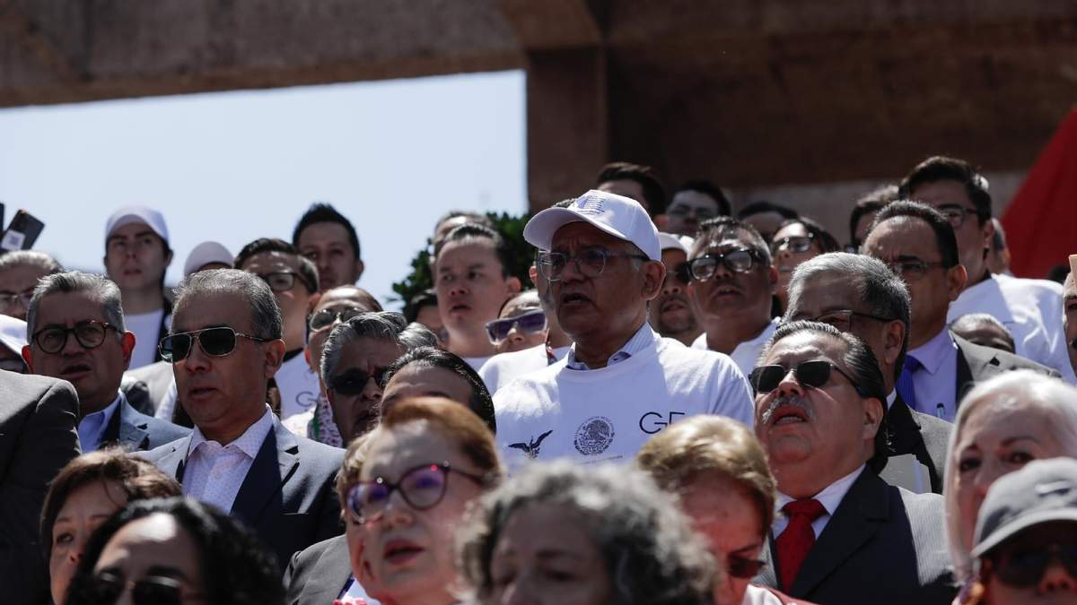 Durante la concentración, la JUFED pidió escuchar a los juzgadores previo a la aprobación de la reforma judicial