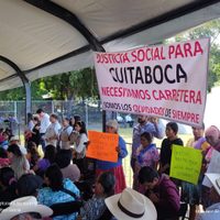 “Somos los olvidados de siempre”: Tarámaris piden justicia social a AMLO en su visita a Sinaloa