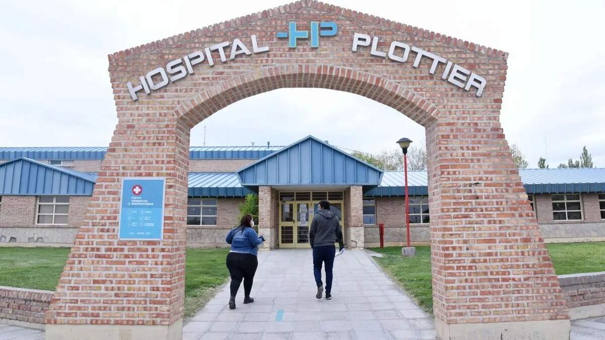 Hospital de Plottier. Fuente: Facebook