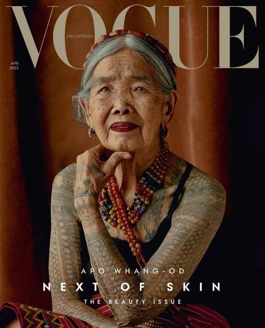 Una tatuadora “Batok” indígena filipina Apo Whang-Od