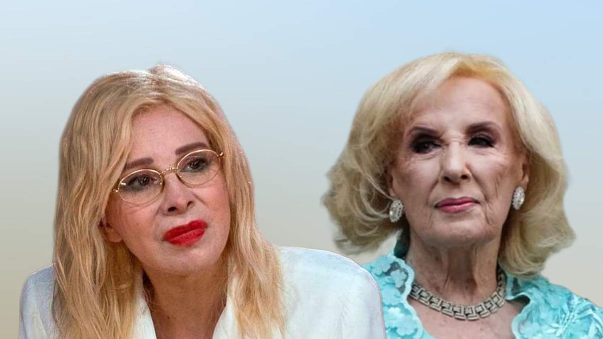 Nacha Guevara y Mirtha Legrand. Fuente: (Minuto Argentina)