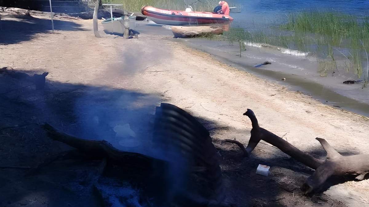 Un fogón en el Parque Nacional Nahuel Huapi. Fuente: (Twitter)