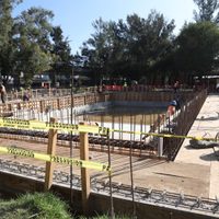 Brugada supervisa obra de la Utopía ubicada en La Magdalena Mixiuhca; abrirá en enero