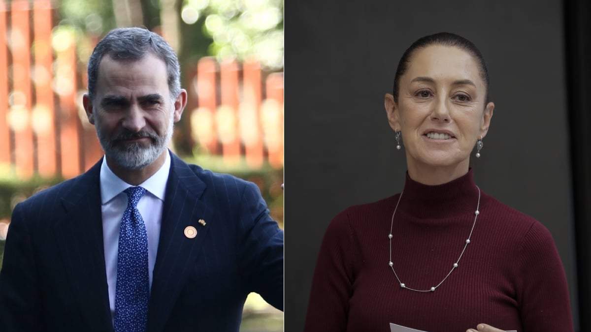 Rey Felipe y Sheinbaum