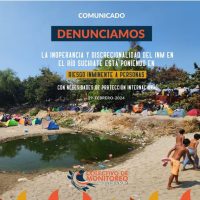 Colectivo acusa al INM de poner en riesgo a 800 migrantes que acampan en el Río Suchiate