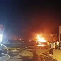Una enorme explosión en una gasolinera de Daguestán, Rusia, deja 35 muertos y decenas de heridos