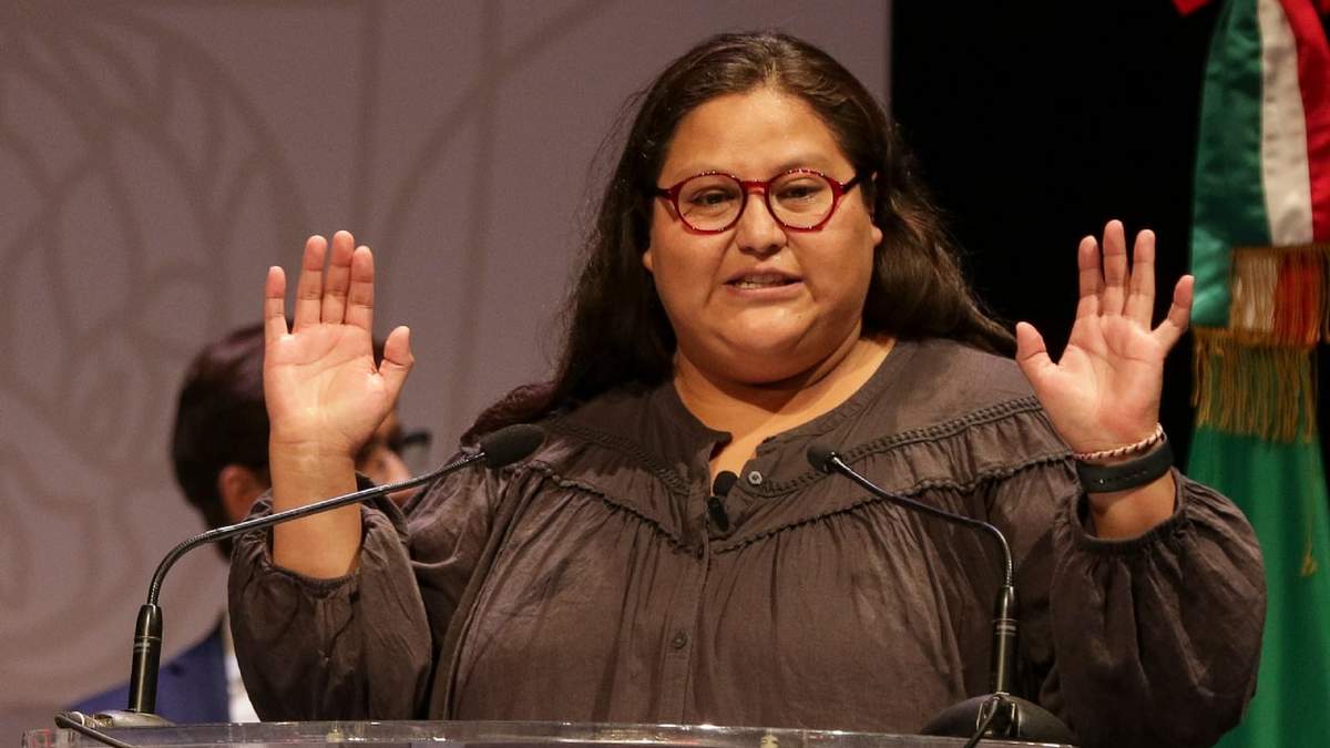 La titular de las Mujeres, Citlalli Hernández Mora