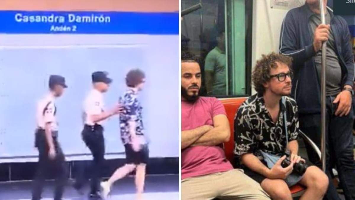 Luisito Comunica detenido en el metro