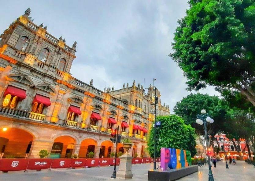 Centro de la ciudad de Puebla