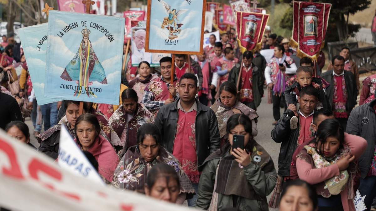 Católicos de Chiapas exigen justicia por el asesinato del sacerdote Marcelo Pérez