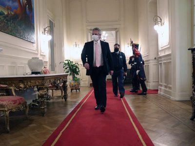 Qué sucedió con Alberto Fernández luego de la amenaza de bomba en la Casa Rosada