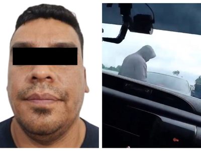 Detienen a sospechoso de asesinar a un joven en la autopista México-Pachuca (Video)