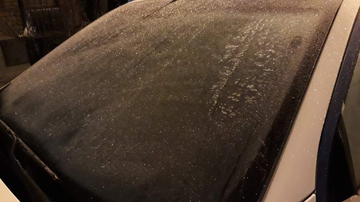 Heladas en Neuquén. Fuente: (Twitter)
