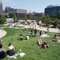 Conocé Little Island: el increíble oasis que flota en pleno centro de Nueva York