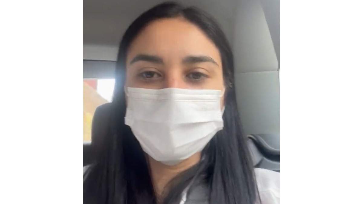 Helena Monzón publicó un video en Twitter