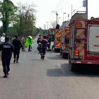 Reportan cuatro intoxicados por fuga de amoniaco en Michoacán