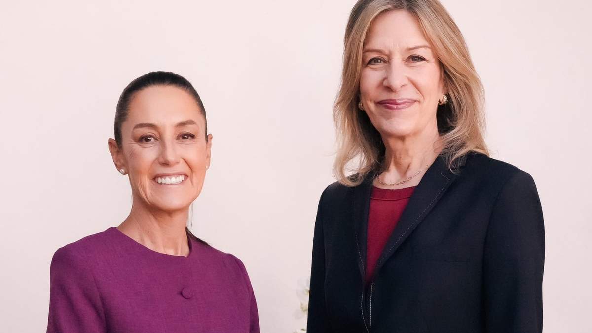 Claudia Sheinbaum y Sherwood-Randall