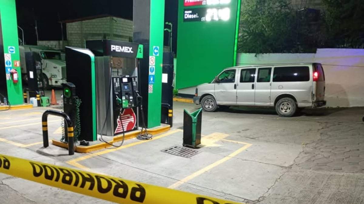El arquitecto fue atacado en una gasolinería