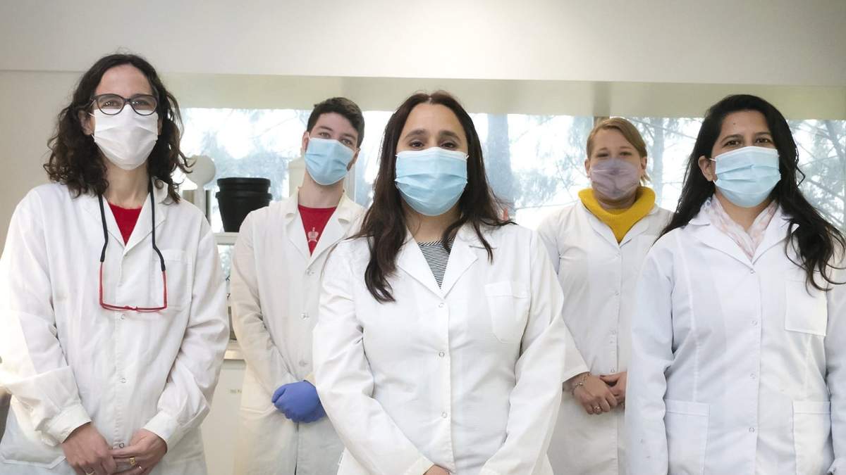 Juliana Cassataro y su equipo. Fuente: (Twitter)