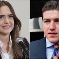Clara Luz Flores y Samuel García se registran como candidatos a gobernador de NL