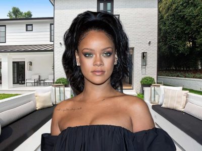 Escondida en un barrio exclusivo, Rihanna disfruta de cada ambiente de su mansión en Beverly Hills