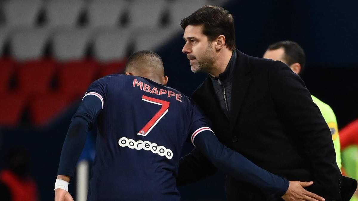 Pochettino y Mbappé. Fuente: (Instagram)