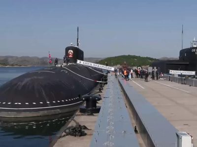 Rusia presentó un nuevo submarino nuclear