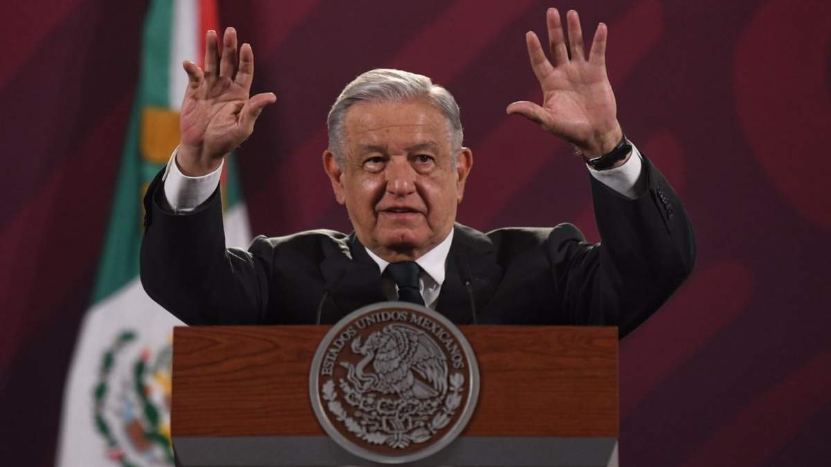 El presidente Andrés Manuel López Obrador para reto con Creel