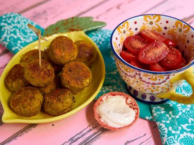 Bocaditos vegetarianos exprés y sin harina: la receta más rica y fácil que soluciona tu almuerzo