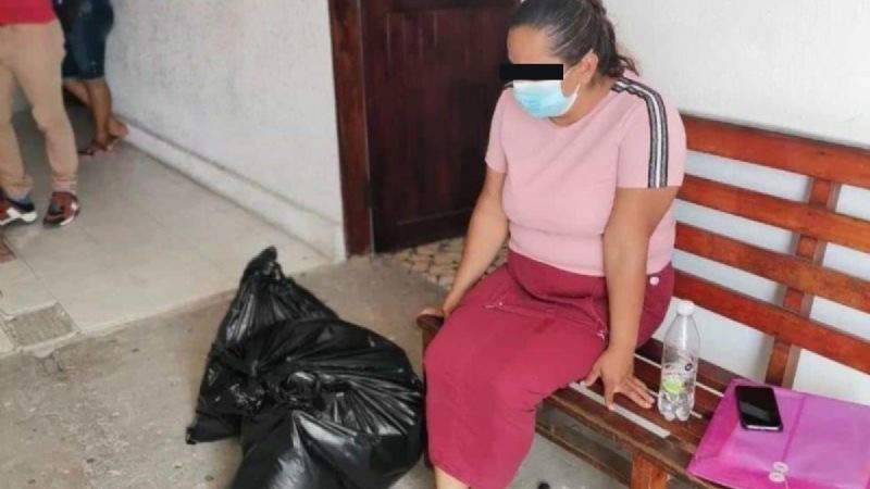 Los restos de una persona desaparecida fueron entregadas a su familia en bolsas negras de basura