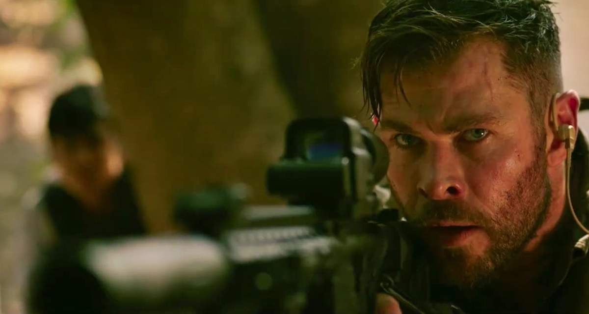 Chris Hemsworth en Misión de Rescate. Fuente: (Instagram).