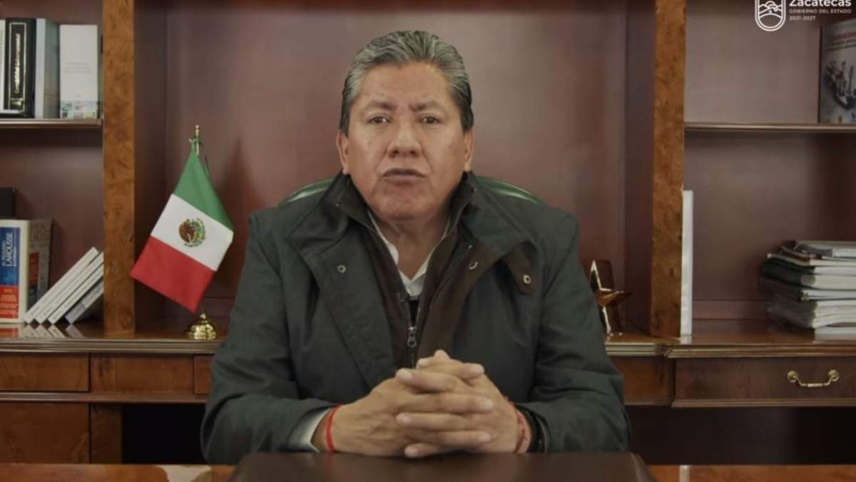 El gobernador de Zacatecas, David Monreal