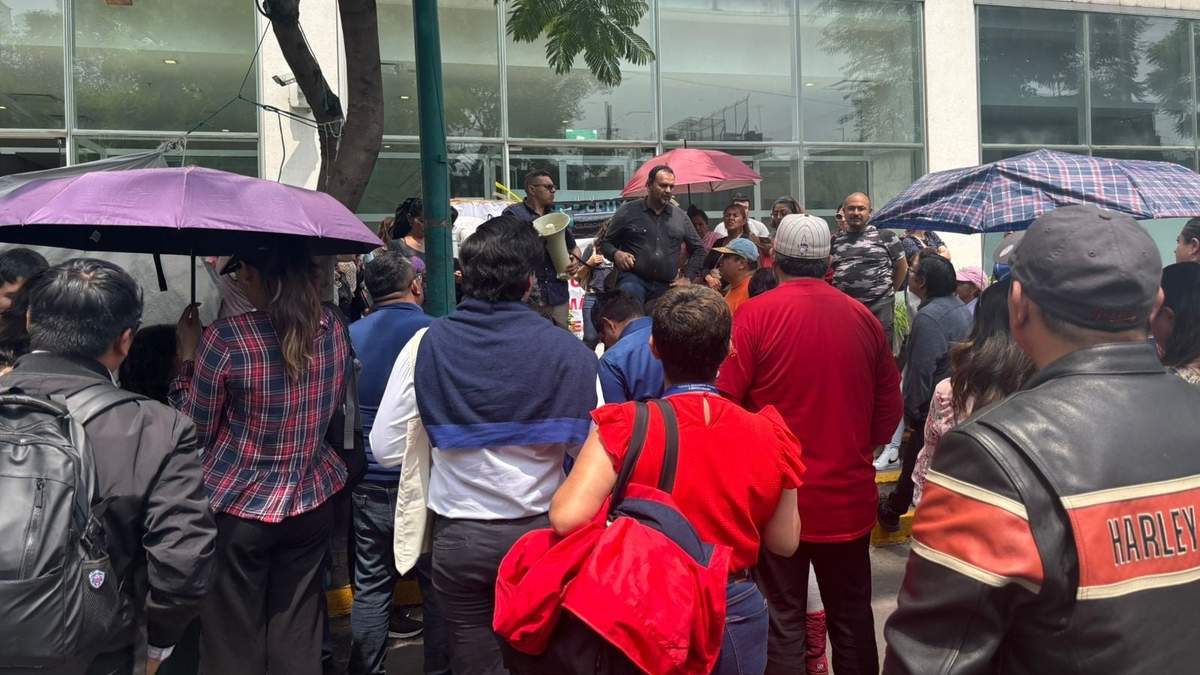 Trabajadores del Poder Judicial de la CDMX en paro