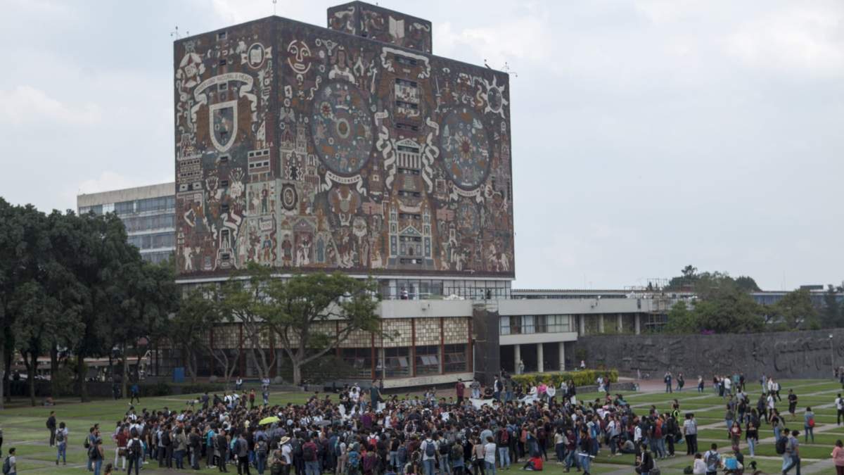 Estudiantes en Ciudad Universitaria