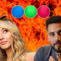 Los palitos que se tiraron Flor Vigna y Nico Occhiato en el nuevo show de Telefe