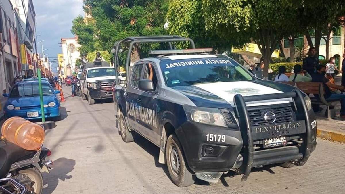 Policías de San Martín Texmelucan, Puebla