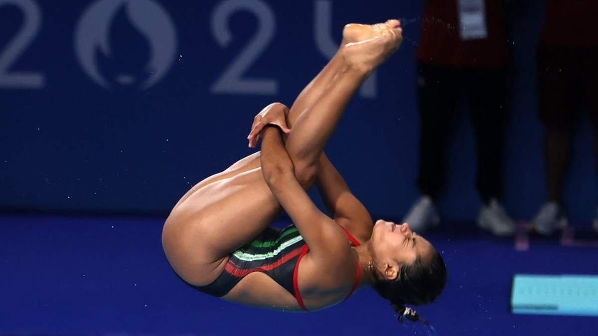 La clavadista Alejandra Estudillo en París 2024