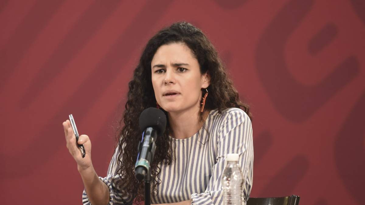 La dirigente nacional de Morena, Luisa María Alcalde