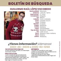 Guillermo Raúl fue a vender una Laptop que ofreció por internet y desapareció; familiares lo buscan