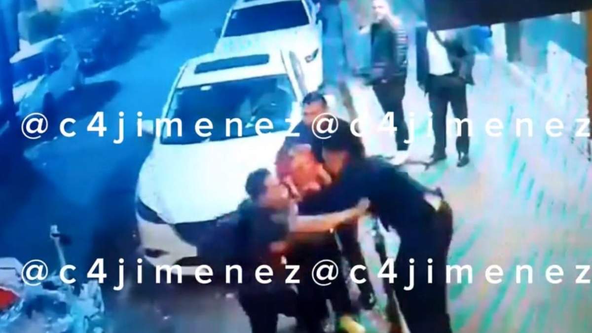 Momento de la agresión