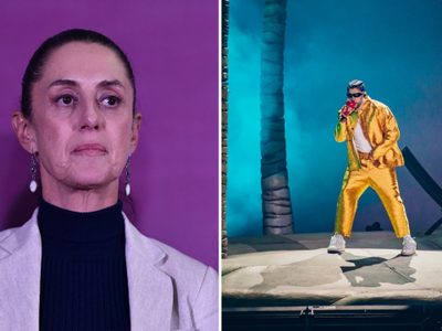 “Mal por Ticketmaster”: Así reaccionó Sheinbaum tras el caos en el concierto de Bad Bunny