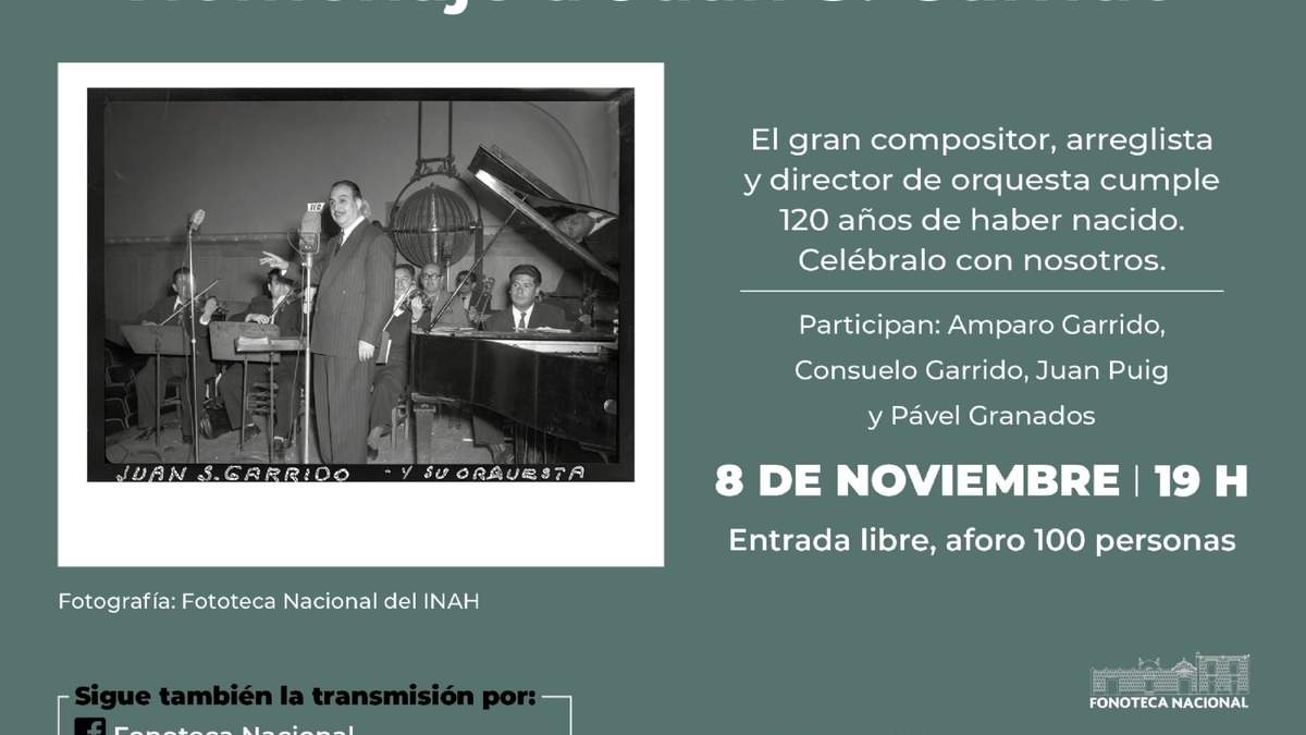 Homenaje a Juan S. Garrido