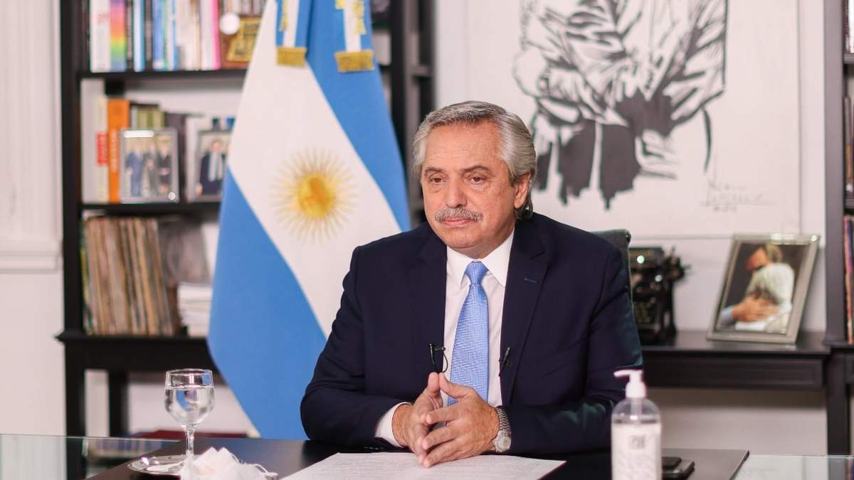Alberto Fernández, presidente de la Nación. Fuente: (Twitter)