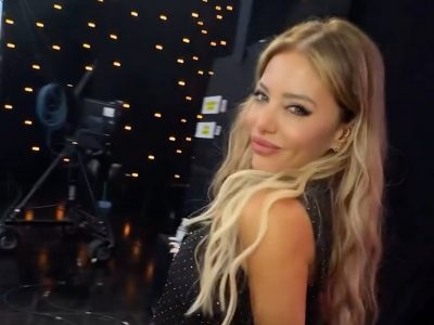 Evangelina Anderson tiene el vestido de fiesta que combina con todo y que vas a querer tener en el placard