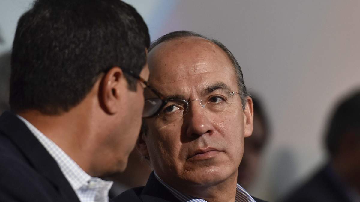El expresidente Felipe Calderón