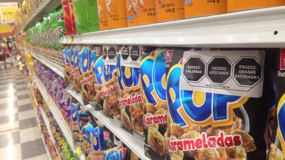 El etiquetado frontal en alimentos y bebidas