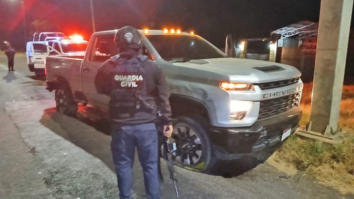 Uno de los vehículos utilizados en la agresión