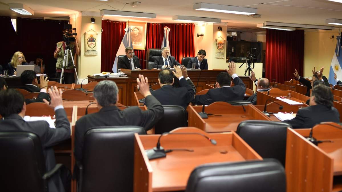 Cámara de Senadores de Catamarca. (Fuente: Twitter)