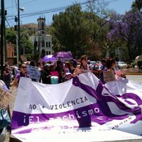 Marchan en Guanajuato en repudio a violencia contra las mujeres