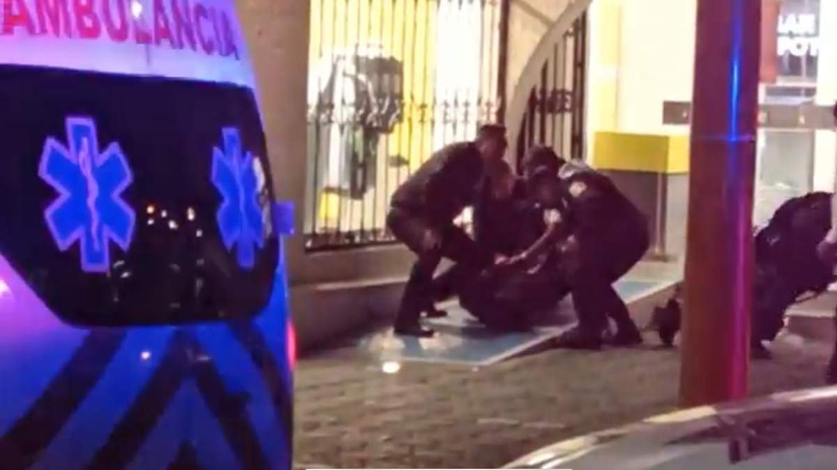 Detención del joven